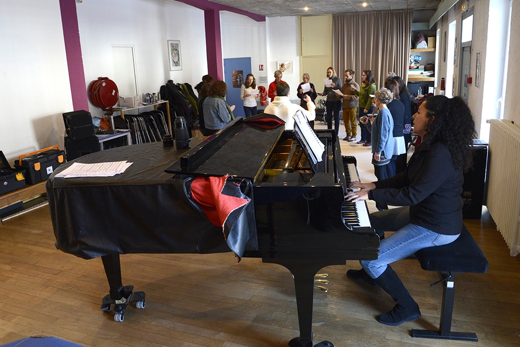 Atelier voix avec Laure Donnat - Briançon - 28 janvier 2017